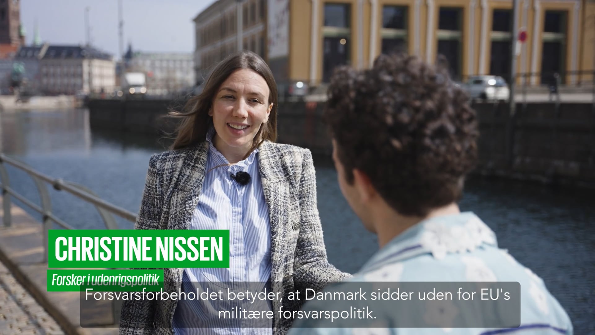 Christine Nissen, ekspert i forsvarspolitik